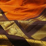 Rust Orange Kanjivaram