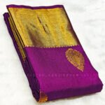 Purple kanjivaram