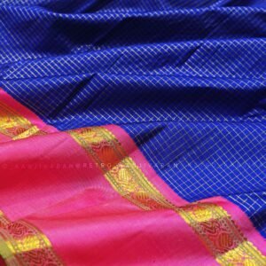 Royal Blue Kanjivaram