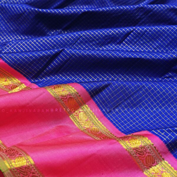 Royal Blue Kanjivaram