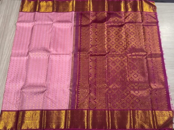 Light Rose Kanjivaram