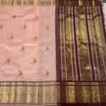 elegant pink Kanjivaram