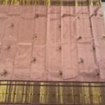 elegant pink Kanjivaram