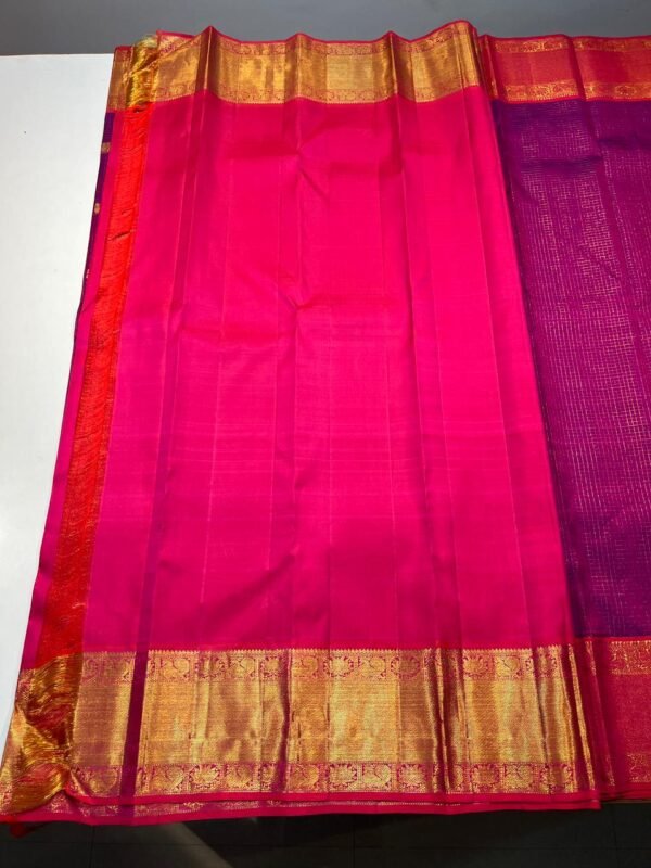 Purple Kanchipuram