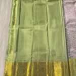 Half white Kanjivaram