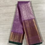 lavender Kanjivaram