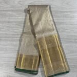 Silver Grey kanjivaram