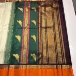 pistachio green Kanchipuram