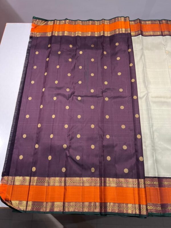 pistachio green Kanchipuram