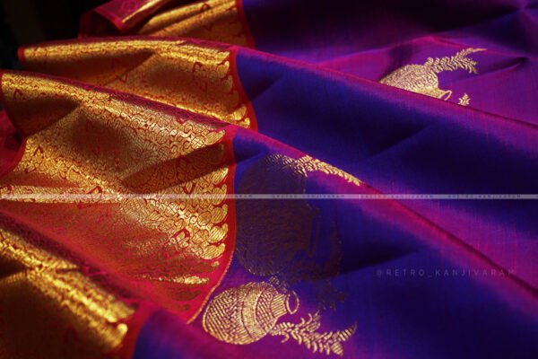 violet kanjivaram