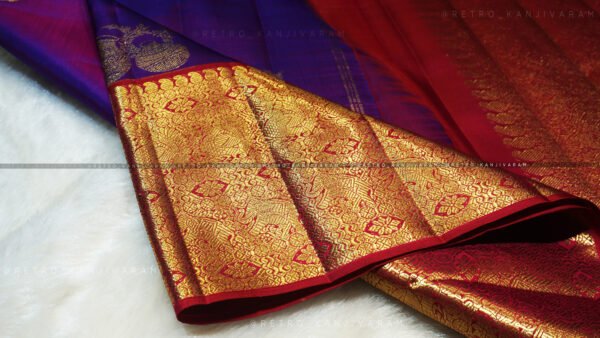 violet kanjivaram