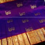 violet kanjivaram