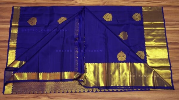 Blue Kanjivaram