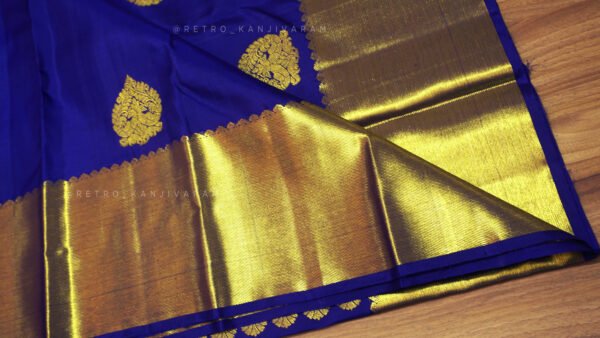 Blue Kanjivaram