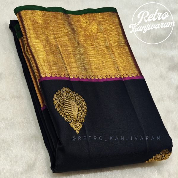 Black Kanjivaram
