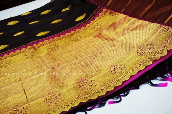 Black Kanjivaram