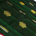 bottle green kanjivaram