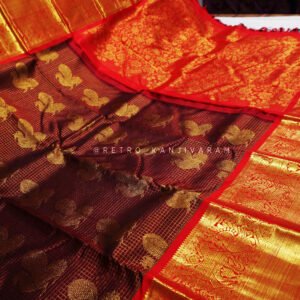 Burgundy Kanjivaram