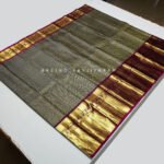 Dark Gray Kanjivaram
