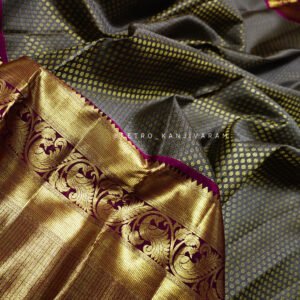 Dark Gray Kanjivaram