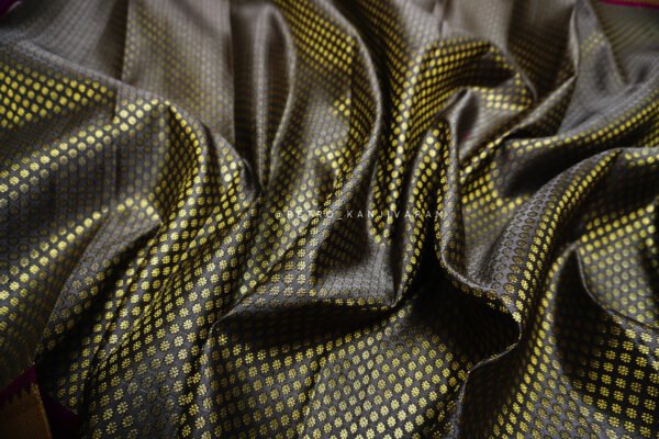 Dark Gray Kanjivaram