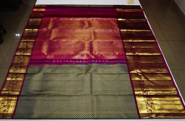 Dark Gray Kanjivaram