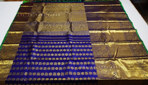 Navy Blue Kanjivaram