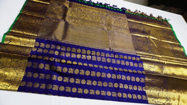 Navy Blue Kanjivaram
