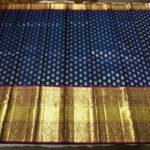 Teal Blue Kanjivaram