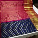 Teal Blue Kanjivaram