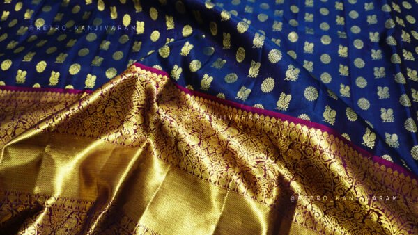 Teal Blue Kanjivaram