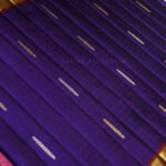 Deep Violet Kanjivaram Silk Saree