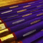 How to Buy Deep Violet Kanjivaram Silk Saree
