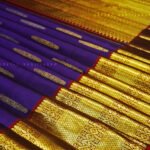 Deep Violet Kanjivaram Silk Saree